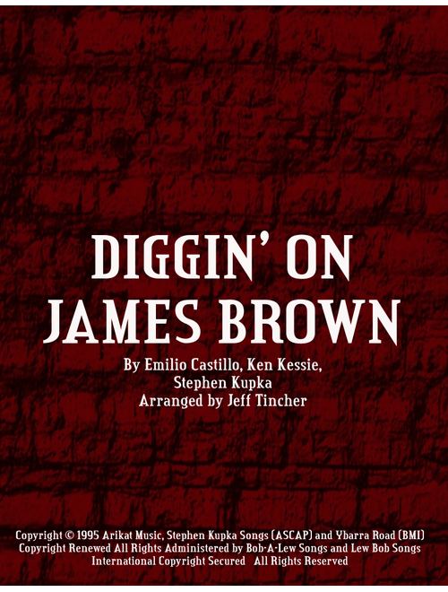 Diggin' On James Brown (Arr. Jeff Tincher) - Tower Of Power (Small Ensemble)