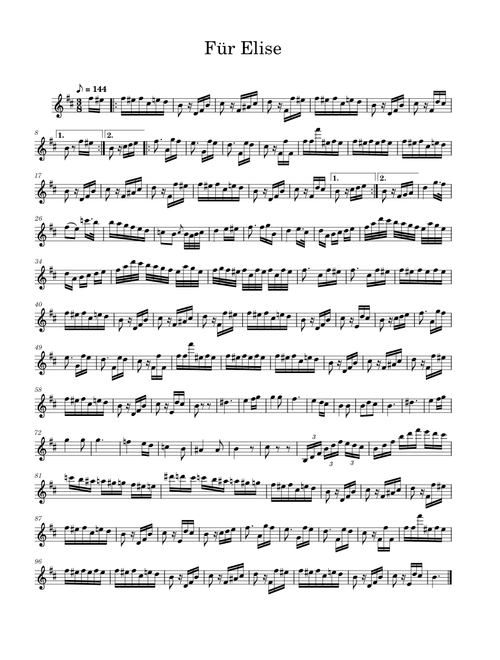 Für Elise