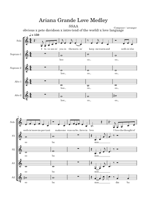 Arianna's Lament: Madrigal Cycle. Mixed Choir (SSATB). Partition De