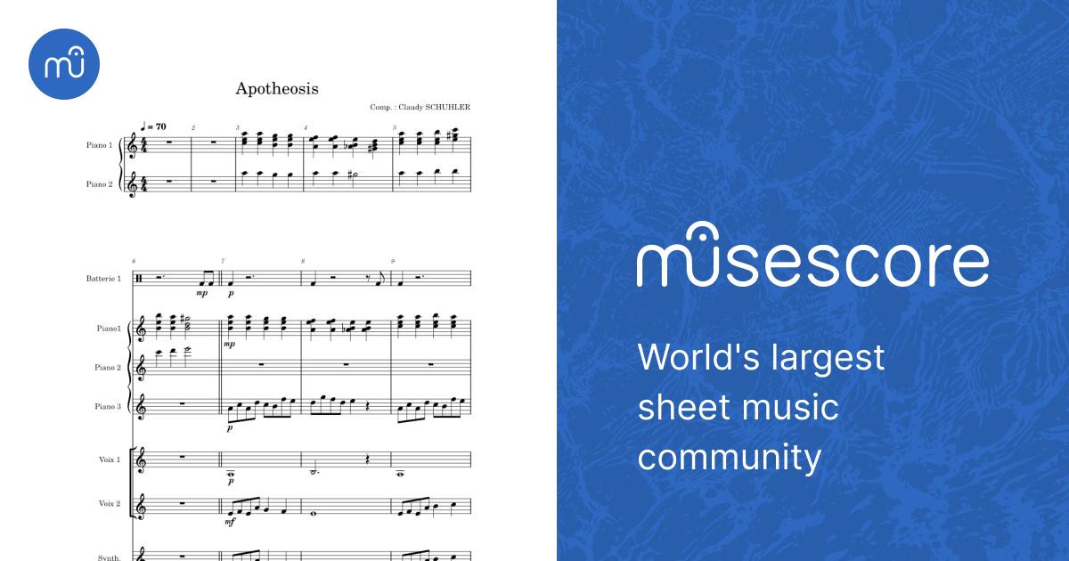 Apotheosis Sheet Music for Piano, Organ, Vocals, Female & more