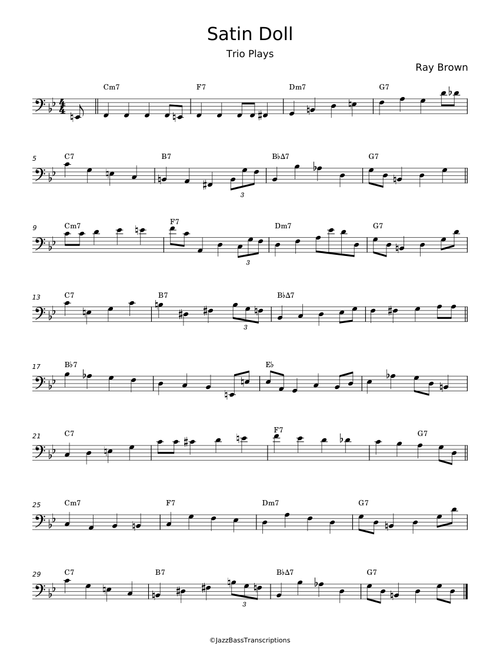 Satin Doll - Joe Pass