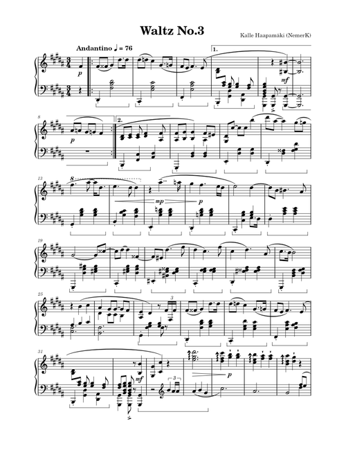 Waltz no.3