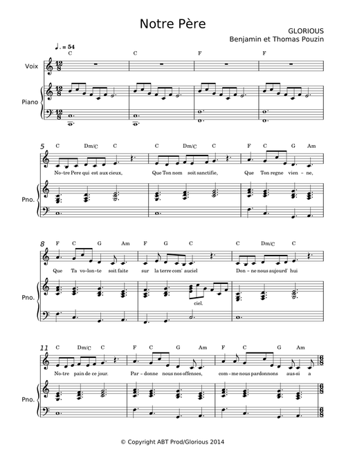 Notre Père - Glorious