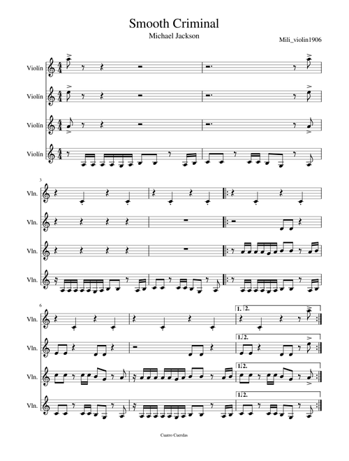 Smooth criminal – Michael Jackson