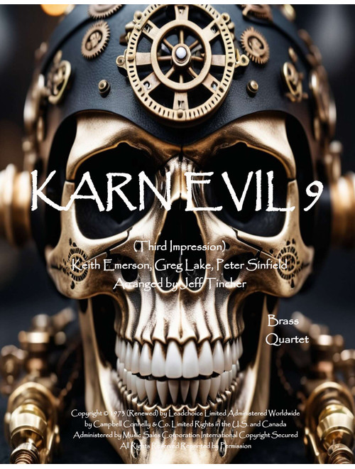Karn Evil 9 (Third Impression) (Arr. Jeff Tincher) - Greg Lake, Peter Sinfield, Keith Emerson (Brass Ensemble)