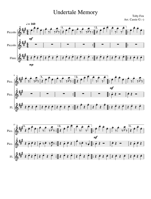 Undertale - Memory