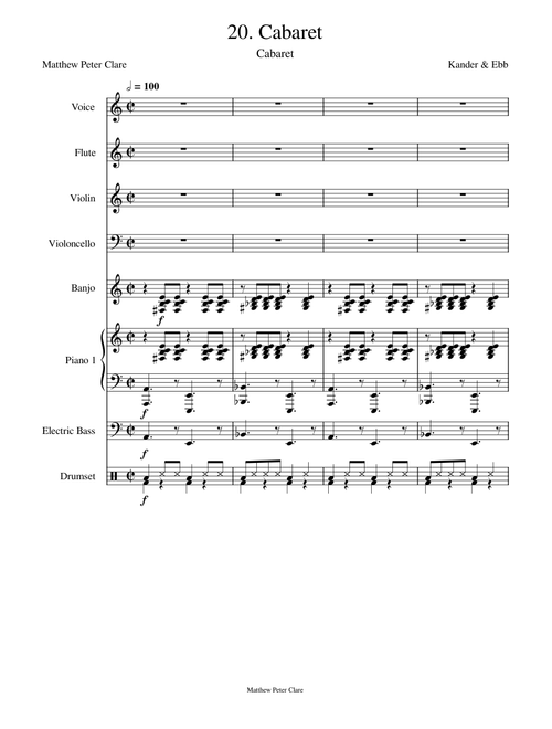 Cabaret- Female Key