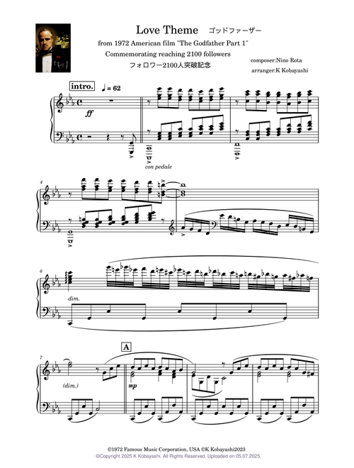 Godfather Love Theme - Nino Rota