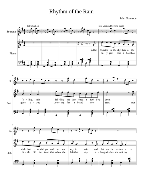 Rhythm of the Rain