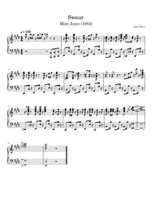 Swear – Casiopea Swear – Issei Noro Sheet Music with Chords for
