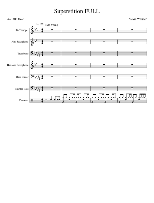 Superstition - Stevie Wonder