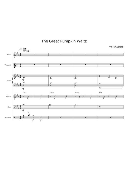The Great Pumpkin Waltz - Vince Guaraldi