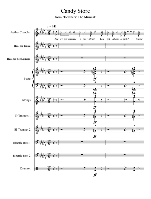 Candy Store (from Heathers: The Musical)