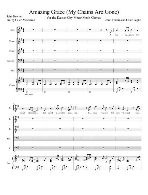Amazing Grace (My Chains Are Gone)