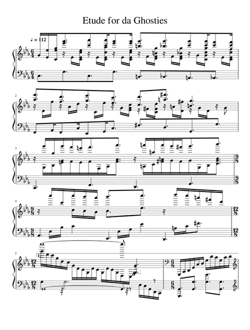 Etude for Ghosts