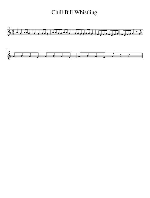Chill Bill Whistling Trumpet [Improved]
