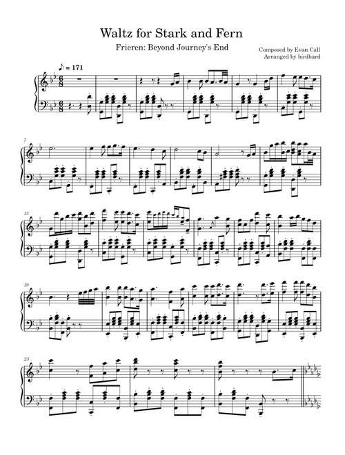 Waltz for Stark and Fern – Evan Call