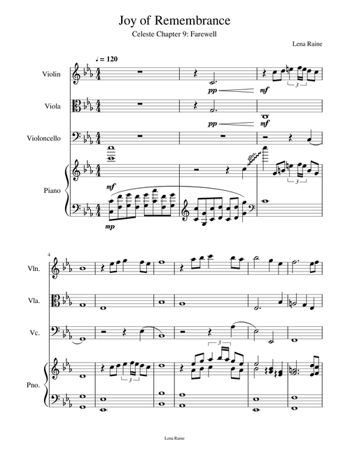 Joy of Remembrance - Celeste (Chapter 9: Farewell)