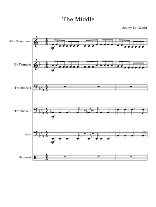 The middle – Jimmy Eat World