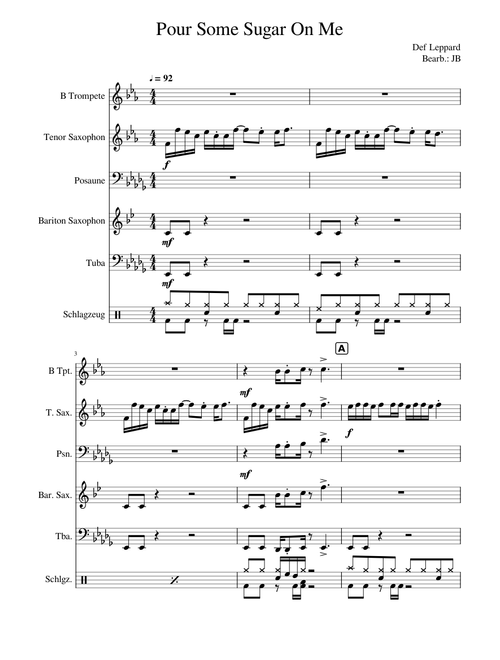 Pour Some Sugar On Me - Def Leppard (Lucky Chops Version)
