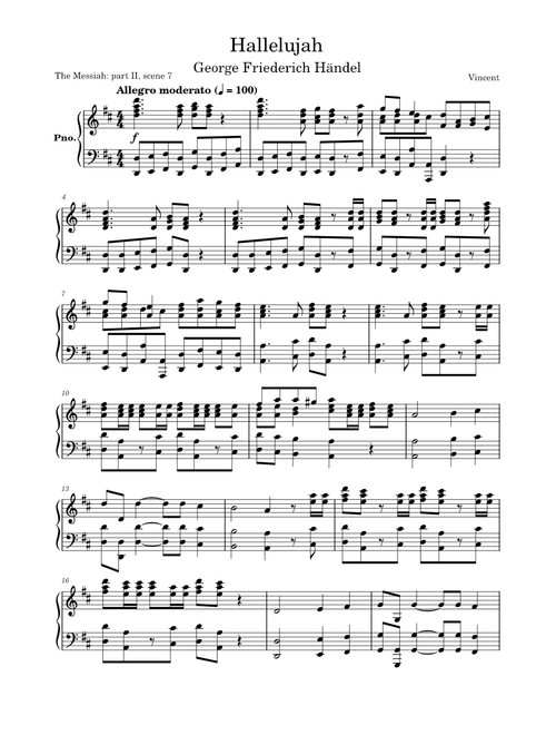 Handel - Hallelujah