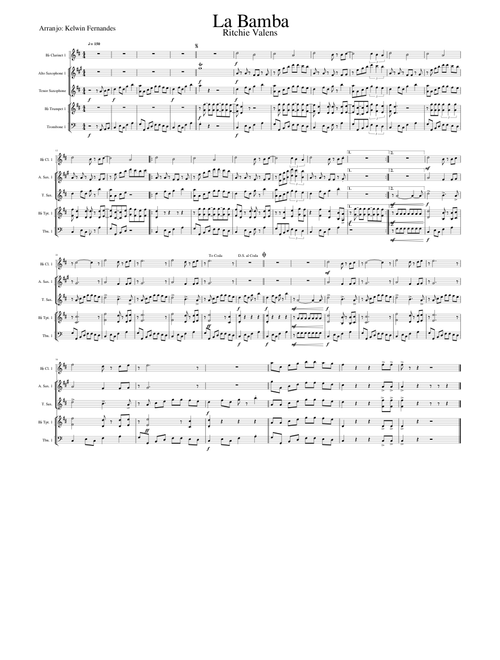 La Bamba (Arr: Kelwin F. Santos)