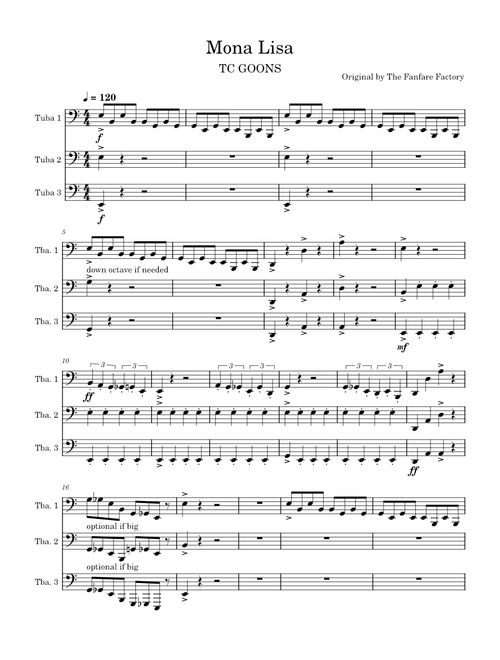 Mona Lisa – Lil Wayne for Tuba