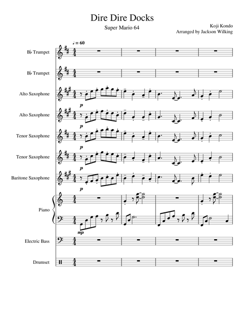 Dire Dire Docks Jazz Arrangement