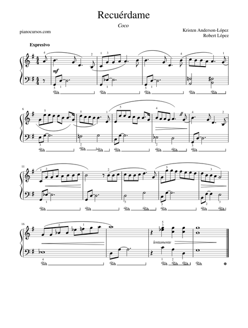 remember me coco sheet music by maribelinsausti | Play, print, and
