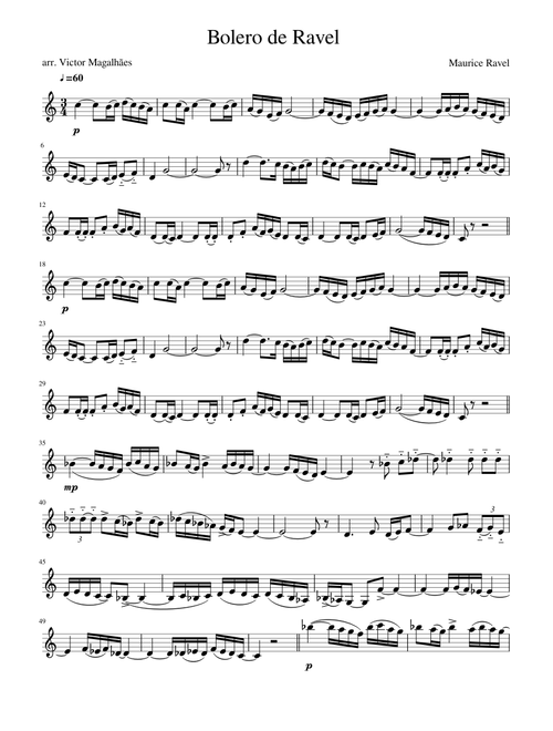 Bolero - Maurice Ravel