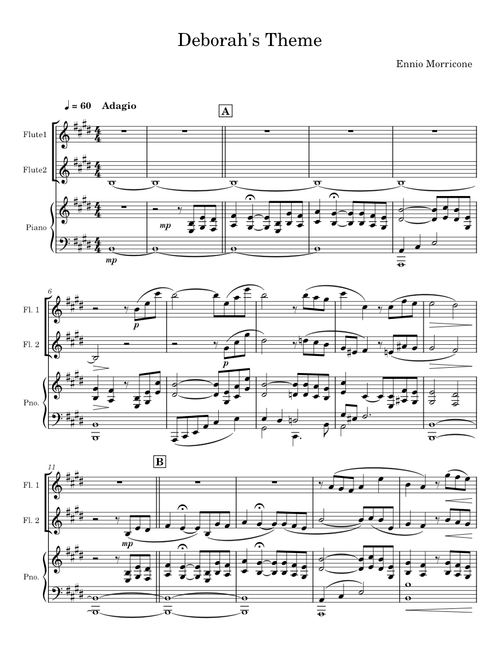 Deborah's Theme (Once Upon a Time in America) - Ennio Morricone