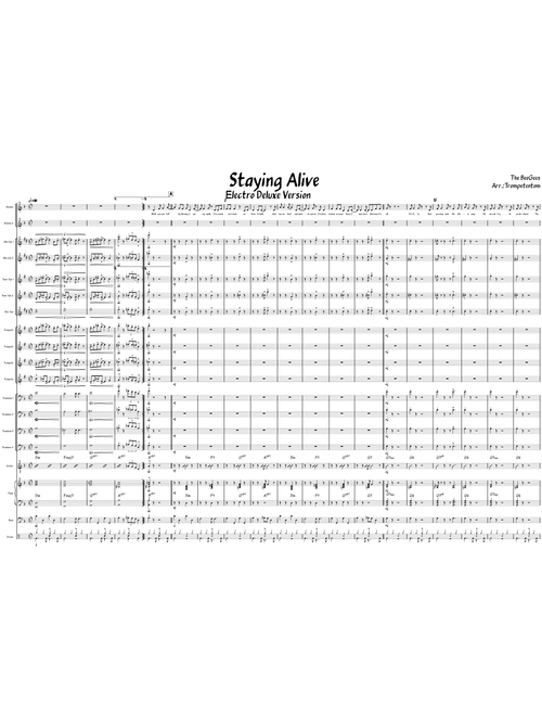 Stayin' Alive – The Bee Gees Stayin'alive  Electro Deluxe Big Band Version