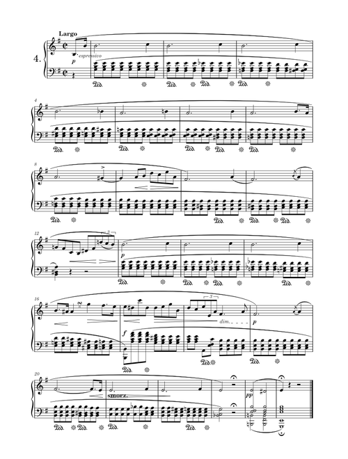 Preludio Op. 28 No. 4 en mi menor – Frédéric Chopin
