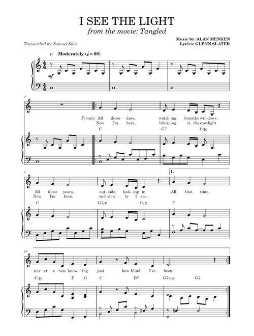 Tangled - I See the Light