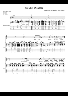 ★楽譜/デイブメイスン/DAVE MASON/デイブメイソン/ギタースコア Free Dave Mason sheet music | Download PDF or print on MuseScore.com アート・デザイン・音楽