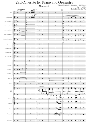 WIP) Piano Concerto No. 2, Op. 14 – Nikolai Kapustin Sheet Music