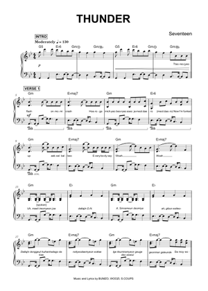 【SEVENTEEN】THE PIANO SCORE⚠️専用⚠️ MAESTRO – SEVENTEEN (세븐틴) Sheet Music for Piano (Solo