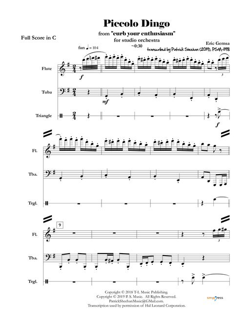 Bang Bang (my Baby Shot Me Down) (Arr. Patrick Sheehan) - Nancy Sinatra (Instrumental Solo)