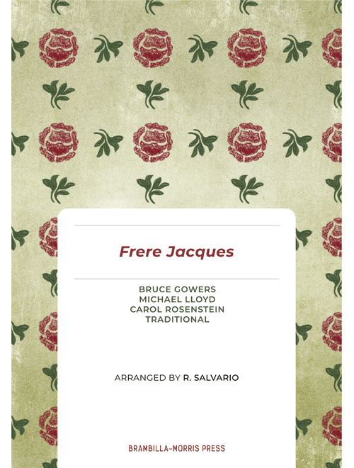 Frere Jacques (easy recorder duet) (Arr. R. Salvario) - Traditional (Recorder Duet)