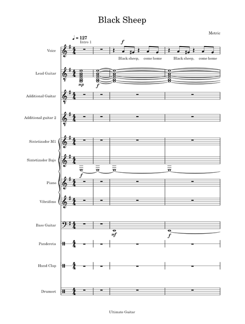 Black Sheep – Metric .