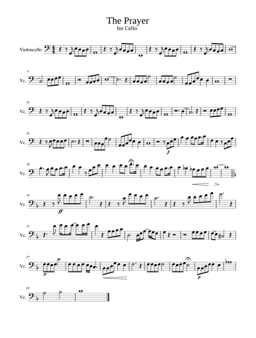 The Prayer Cello