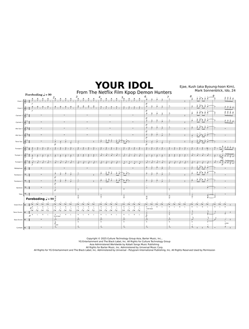 Your Idol - For Marching Band