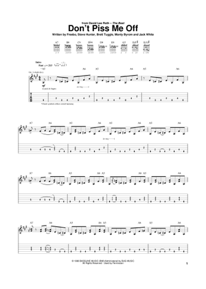 how to play tobacco road on guitar Play Official version of Tobacco Road Sheet Music by David Lee Roth, The  Nashville Teens for Guitar