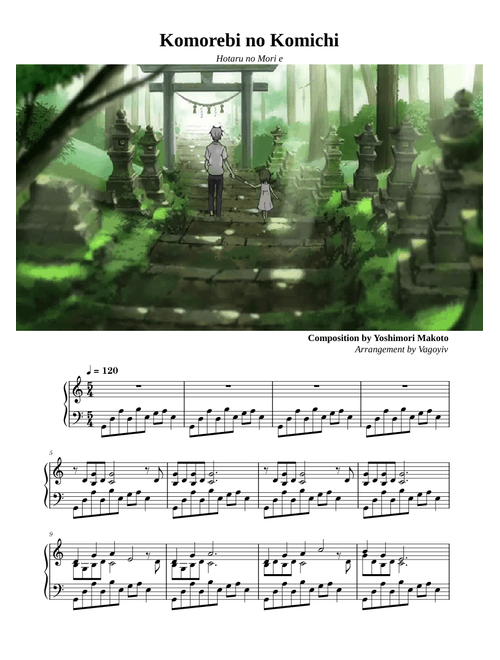 Komorebi no Komichi – Makoto Yoshimori