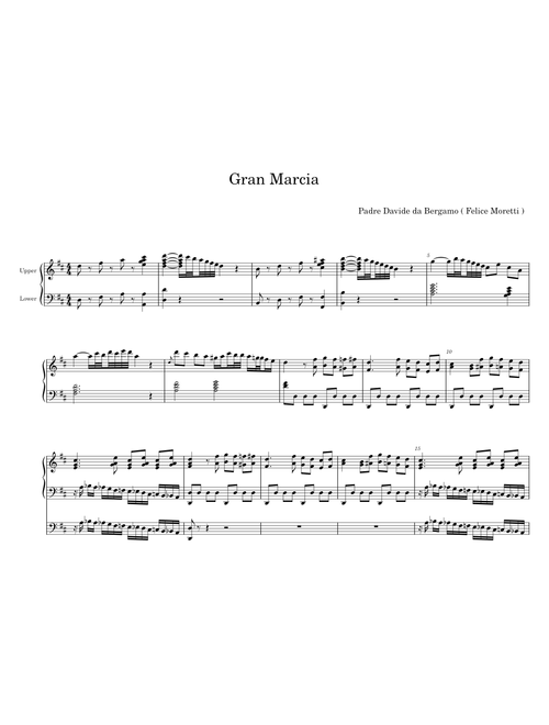 Gran Marcia - Padre Davide da Bergamo