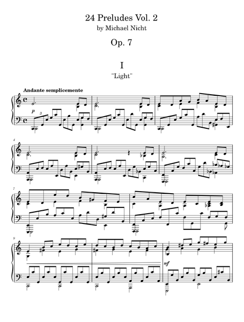 24 Preludes Vol. 2, Op. 7