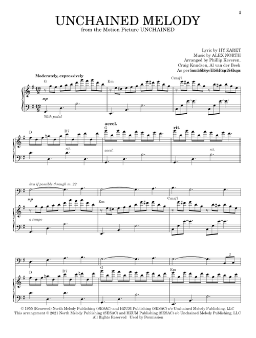 Unchained Melody - The Piano Guys, The Righteous Brothers (Cello and Piano)
