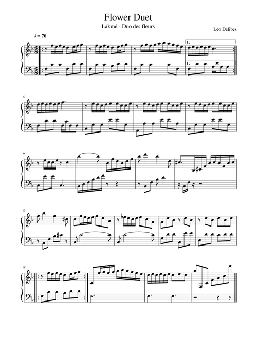 The Flower Duet – Léo Delibes