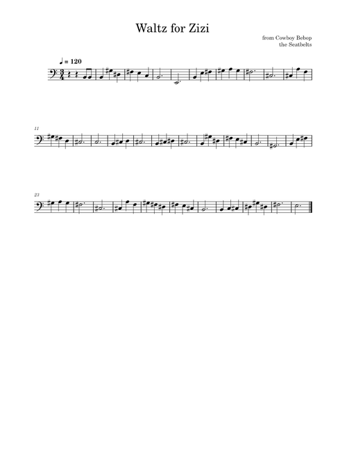 Waltz for zizi – The Seatbelts