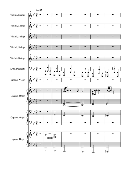 Adagio for Strings and Organ
